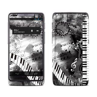 Piano Pizazz Design Protective Decal Skin Sticker (High Gloss Coating) for Motorola Droid Razr M Cell Phone: Cell Phones & Accessories