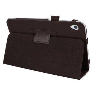 Sanheshun Folio PU Leather Case Cover Skin Stand Compatible with Acer Iconia W3 8.1 inches Tablet Color Brown: Computers & Accessories