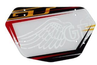 GT Mini Plate BMX Number Plate Red 6" x 9": Sports & Outdoors