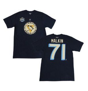Evgeni Malkin 2011 Winter Classic Name and Number Pittsburgh Penguins T Shirt (XL): Everything Else