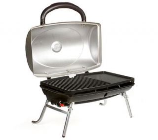 George Foreman Nonstick Outdoor Portable Propane Grill —