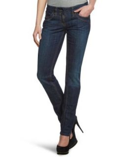 Timezone Damen Jeanshose/ Lang Slim Fit, 16 5129 Tahila, Straight Fit (Gerades Bein): Bekleidung