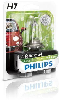 Philips 12972LLECOB1 Scheinwerferlampe H7 Long Life Eco Vision: Auto