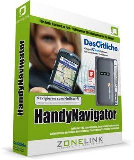 zonelink HandyNavigator, CD ROM: Software