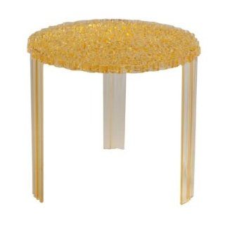 T Table Beistelltisch gelb  50 cm, h 44 cm: Küche & Haushalt