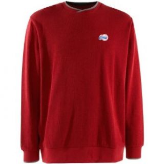 Antigua Los Angeles Clippers Executive Crew Sweater   Red : Sports Fan Apparel : Sports & Outdoors