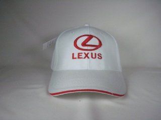 Lexus Baseball Hat Cap "White" Adj. Velcro Back New: Everything Else
