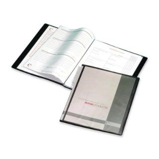 Cardinal Brands, Inc Products   Presentation Book, 12 Pockets, 11"x8 1/2", Black   Sold as 1 EA   ShowFile Display Book offers a simple, professional way to present and store important documents. Crystal clear page protectors are safe for all typ