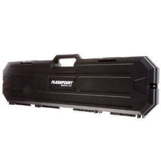 Flashpoint Rifle & Shotgun Case, 39" Water resistant and dust proof with Cubed Foam Insert   Black 