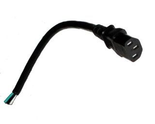 C13 Pigtail (male) Wire this plug to any ballast to accept HID Hut Reflectors.: Patio, Lawn & Garden