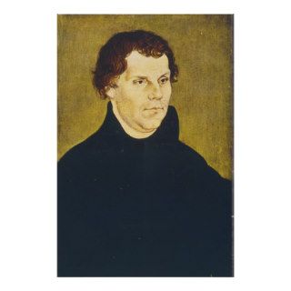 Protestant Reformist Martin Luther by L. Cranach Print