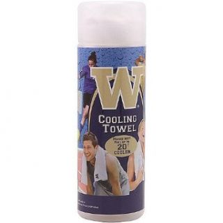 NCAA Washington Huskies Cooling Towel  Sports Fan Hand Towels  Clothing