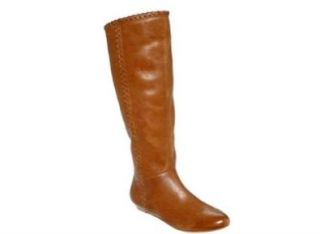 INC International Concepts Women's Ranny Wedge Boots in Luggage: Shoes