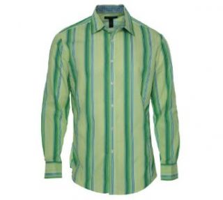 INC International Concepts Men's Striped Long Sleeve Shirt at  Mens Clothing store