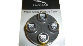 Jaguar OEM Accessory "Growler" Valve Stem Caps Automotive