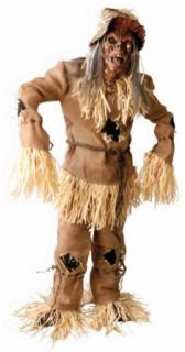 Forum Novelties Inc Unisex Mega Scarecrow Adult Costume One Size Tan Adult Sized Costumes Clothing