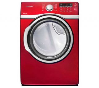 Samsung 7.4 Cu. Ft. Front Load Electric Dryer  Red —