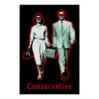 Happy Conservative Couple Posters