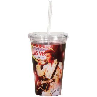 Elvis Vegas Insulated Cup: Keeps Drinks Cold and Hands Dry: Kitchen & Dining