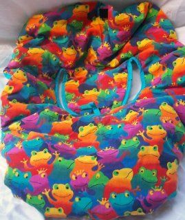 Cozy Baby Cover Infant Car Seat Carrier Cover, Keeps Baby Warm, Frog Pattern, Reversible: Baby