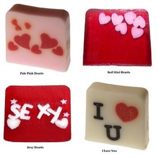 valentines day love soap by sleepyheads