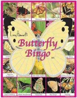 Butterfly Bingo   42 Calling Cards with Info, 6 playing boards, and Chips : Everything Else