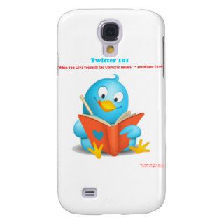 Twitter 101: Love Yourself Quote Apparel Gifts Galaxy S4 Case