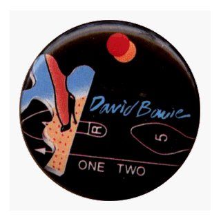 David Bowie   Lets Dance (Puzzle Piece)   1 1/4" Button / Pin: Clothing