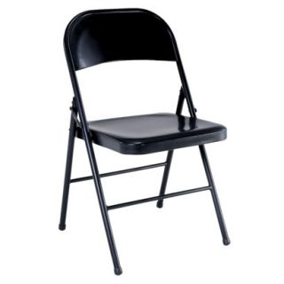 Steel Chair   Black