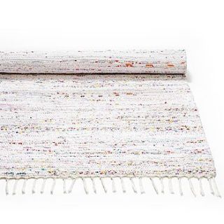scandinavian cotton rug 140x200, mix colours by bimbily