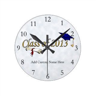 Class of 2013 Graduation Wall Clocks