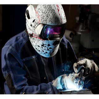 3M(TM) Speedglas(TM) Boneyard Welding Helmet 100 with Auto Darkening Filter 100V  Shades 8 12, Model 07 0012 31BY: Industrial & Scientific