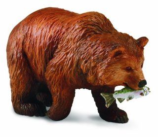 Safari Ltd  Wild Safari North American Wildlife Grizzly Bear: Toys & Games