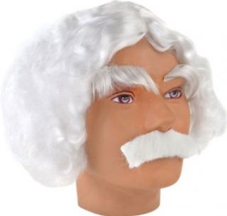 Adult Albert Einstein Costume Wig: Clothing