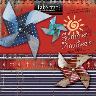 Summer Die Cut Book Makes 160 Pinwheels