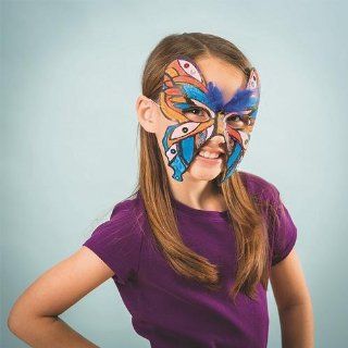 Butterfly Mask Craft Kit (makes 12): Toys & Games