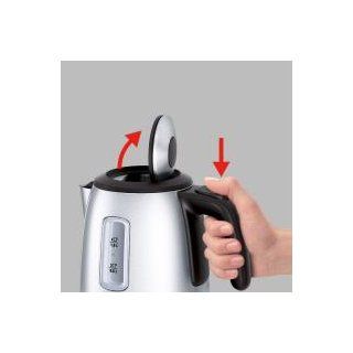 AEG EWA 5200 Expresswasserkocher Ergosense / 3 fache automatische Sicherheitsabschaltung / 1 Liter: Küche & Haushalt