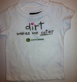 John Deere Baby "Dirt Makes Me Cuter" 18 Mo. : Infant And Toddler Apparel : Baby