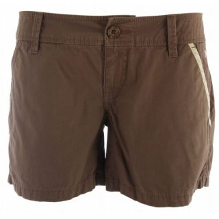 Planet Earth Oxford Shorts Nutella Brown   Womens