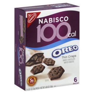 100 Calorie Oreo Thin Crisps Baked Chocolate Waf
