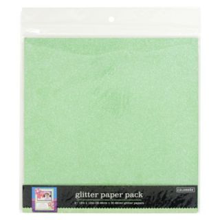 Colorbok 2 pk. Green and Purple Glitter Paper 12