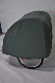 Kid's Tourer Fahrradanhnger Garage forestgrn: Sport & Freizeit