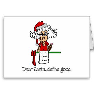 Funny Christmas Gift Greeting Cards