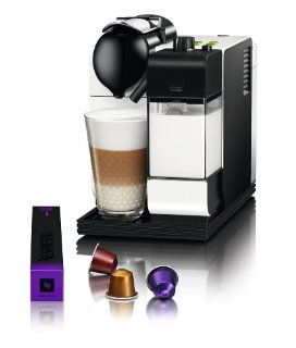 DeLonghi EN 520.W Nespresso Lattissima+ / Milchschaum System / Silky White: Küche & Haushalt