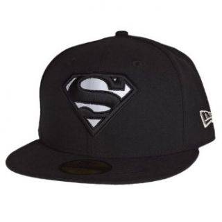 New Era 59Fifty Cap   REFLECT Superman schwarz / silber: Bekleidung