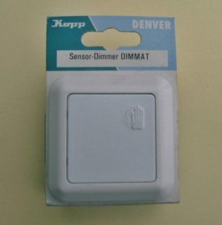 Kopp Sensor Dimmer DIMMAT, vollelektronisch, fr Glh und 230 V Halogenlampn sowie Niedervolt Halogenlampen 40   400 VA,: Baumarkt
