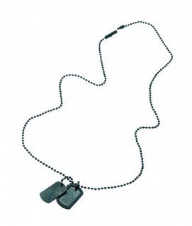 Diesel DX0302 Herren Collier DX X0302 Stahl: Schmuck