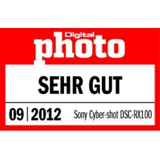 Sony DSC RX100 Cyber shot Digitalkamera 3 Zoll schwarz: Kamera & Foto