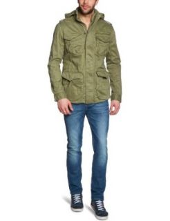 Hilfiger Denim Herren Jacke Slim Fit Povato jacket / 1957818933, Gr. 52 (XL), Grn (363 Green Olive): Bekleidung