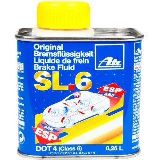 ATE Bremsflssigkeit SL6 DOT4, 250 ml: Auto